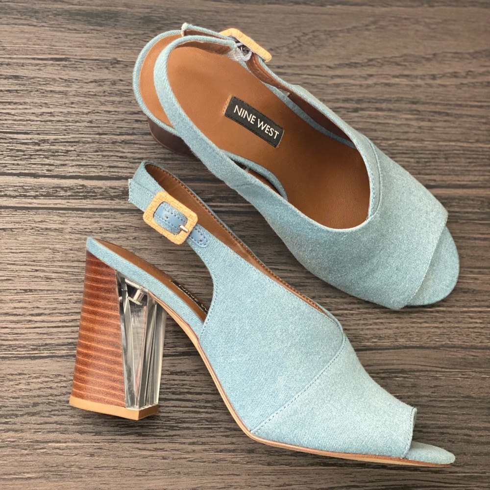 Nine West Open Toe Booties